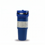 Insulated Stainless-Steel Flip-Straw Tumbler with Carry Handle — ~30oz — additional view 4