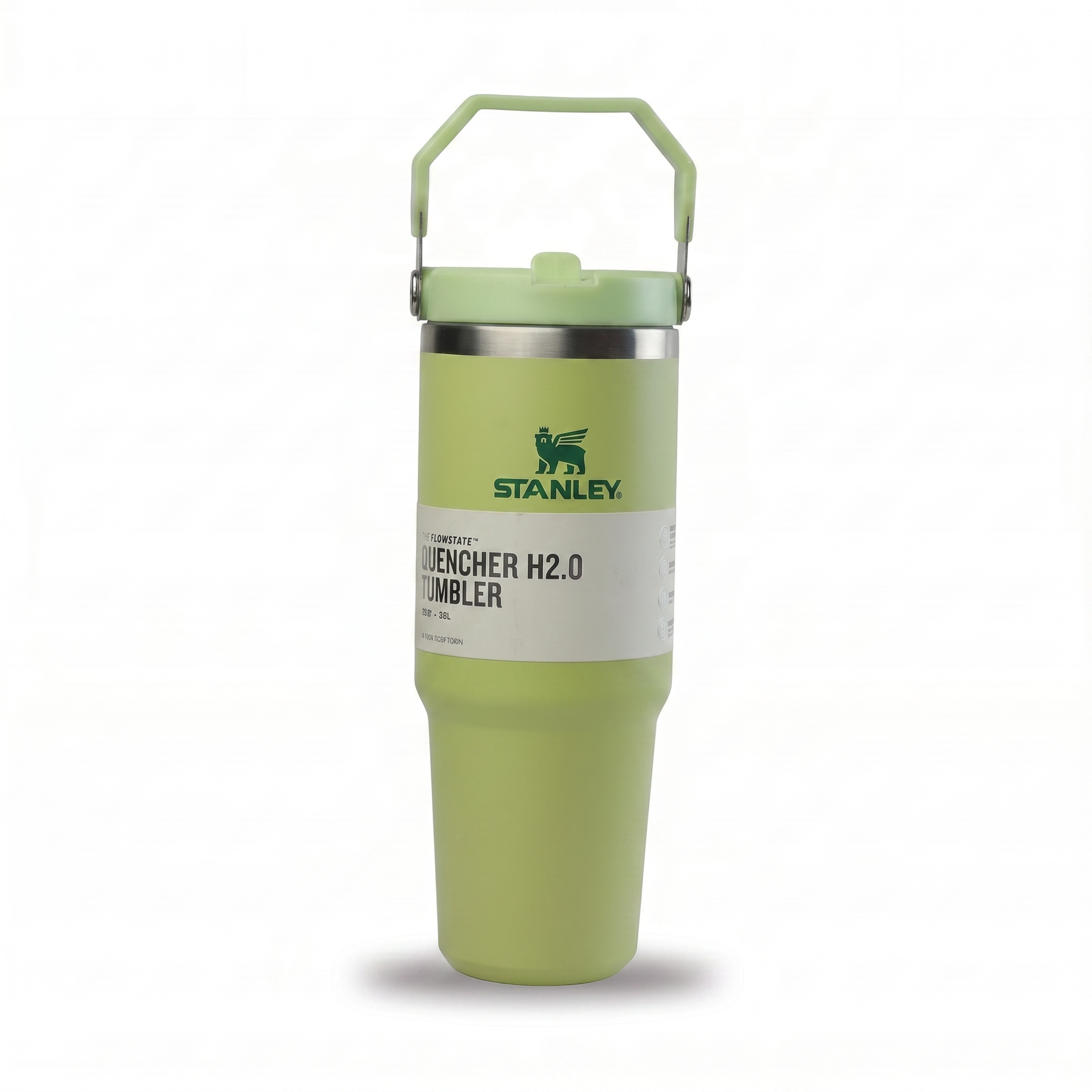 Insulated Stainless-Steel Flip-Straw Tumbler with Carry Handle — ~30oz — additional view 7