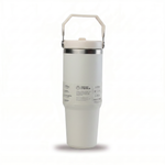 Insulated Stainless-Steel Flip-Straw Tumbler with Carry Handle — ~30oz — additional view 12