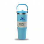 Insulated Stainless-Steel Flip-Straw Tumbler with Carry Handle — ~30oz — additional view 13