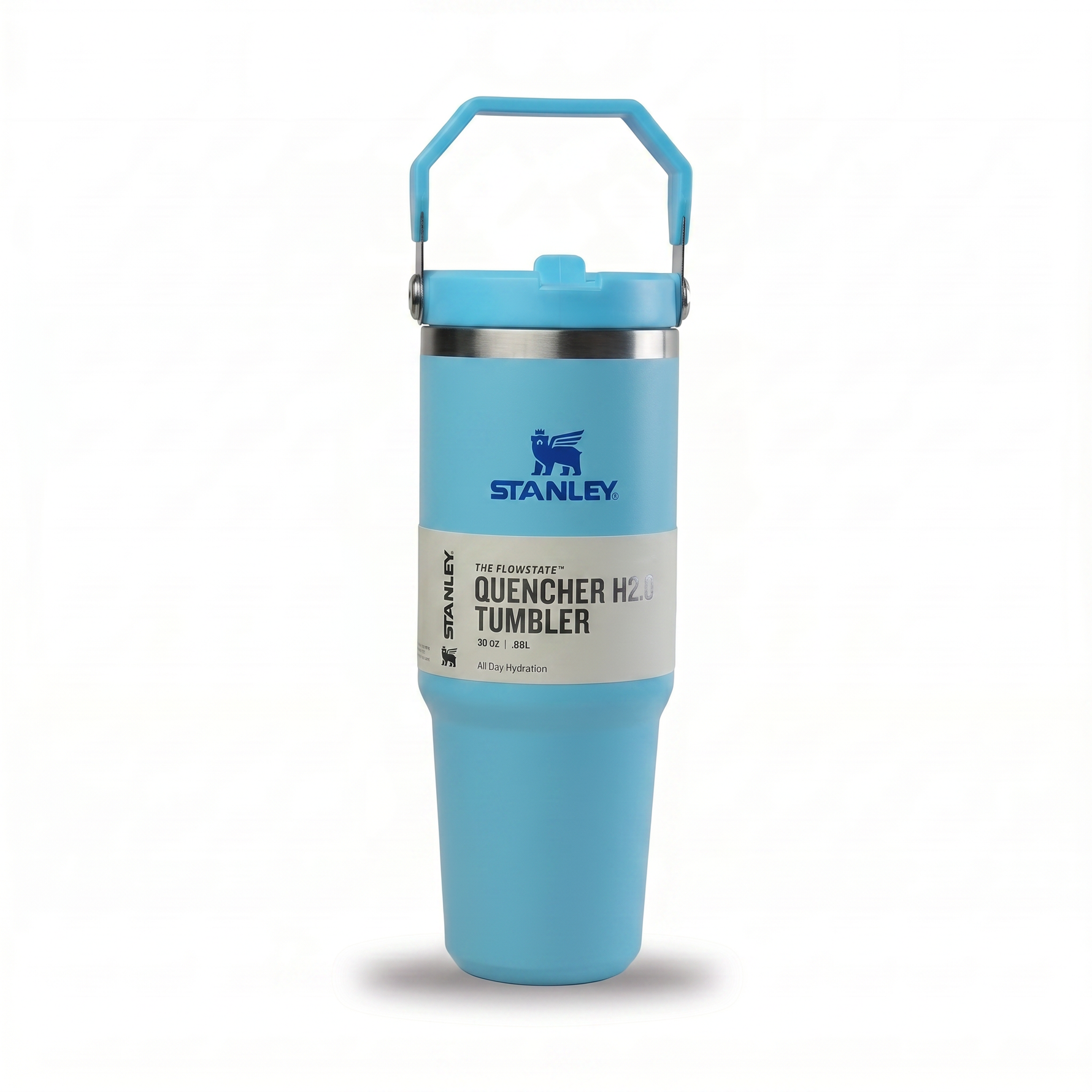 Insulated Stainless-Steel Flip-Straw Tumbler with Carry Handle — ~30oz — additional view 13