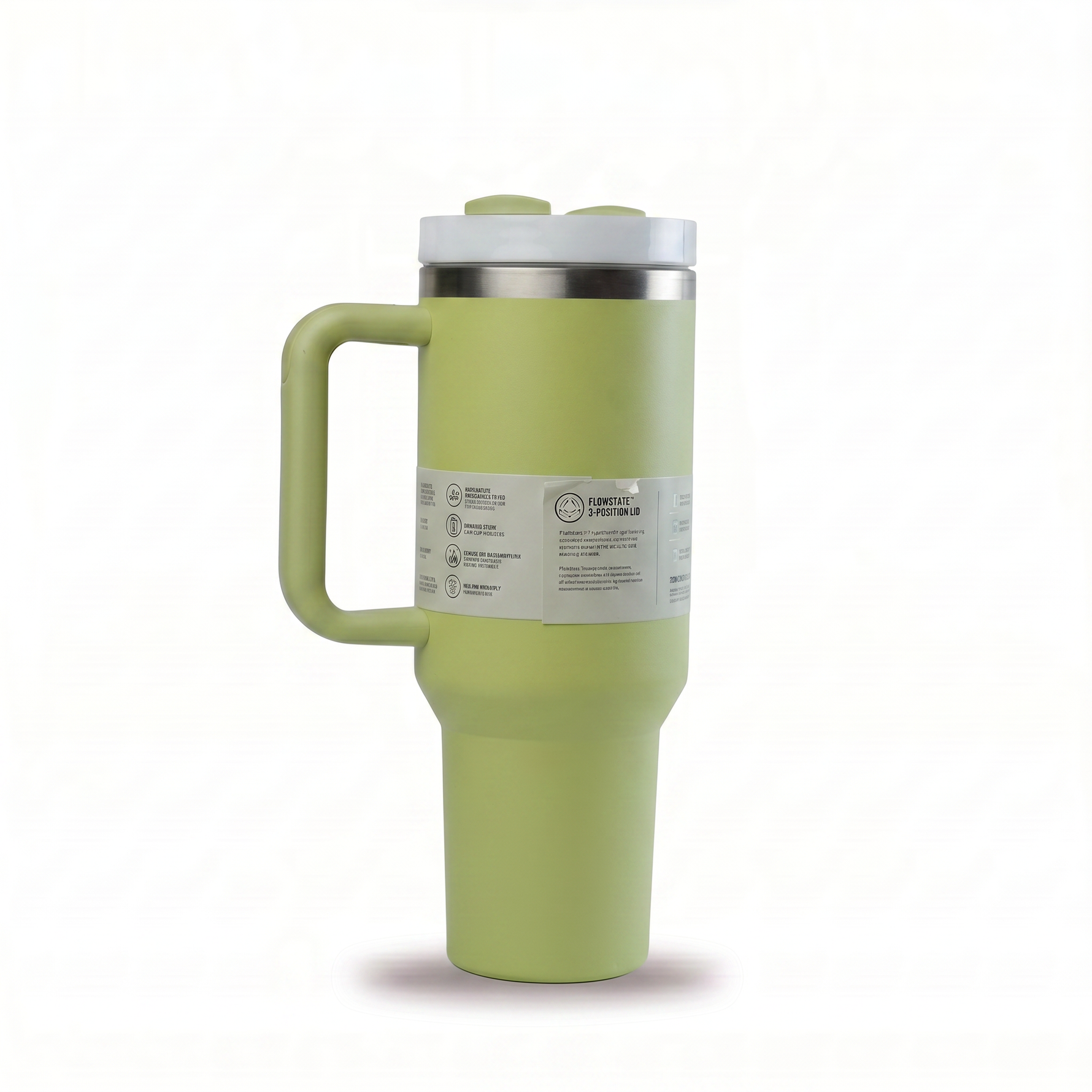 Insulated Stainless-Steel Tumbler with Handle — ~40oz — additional view 6