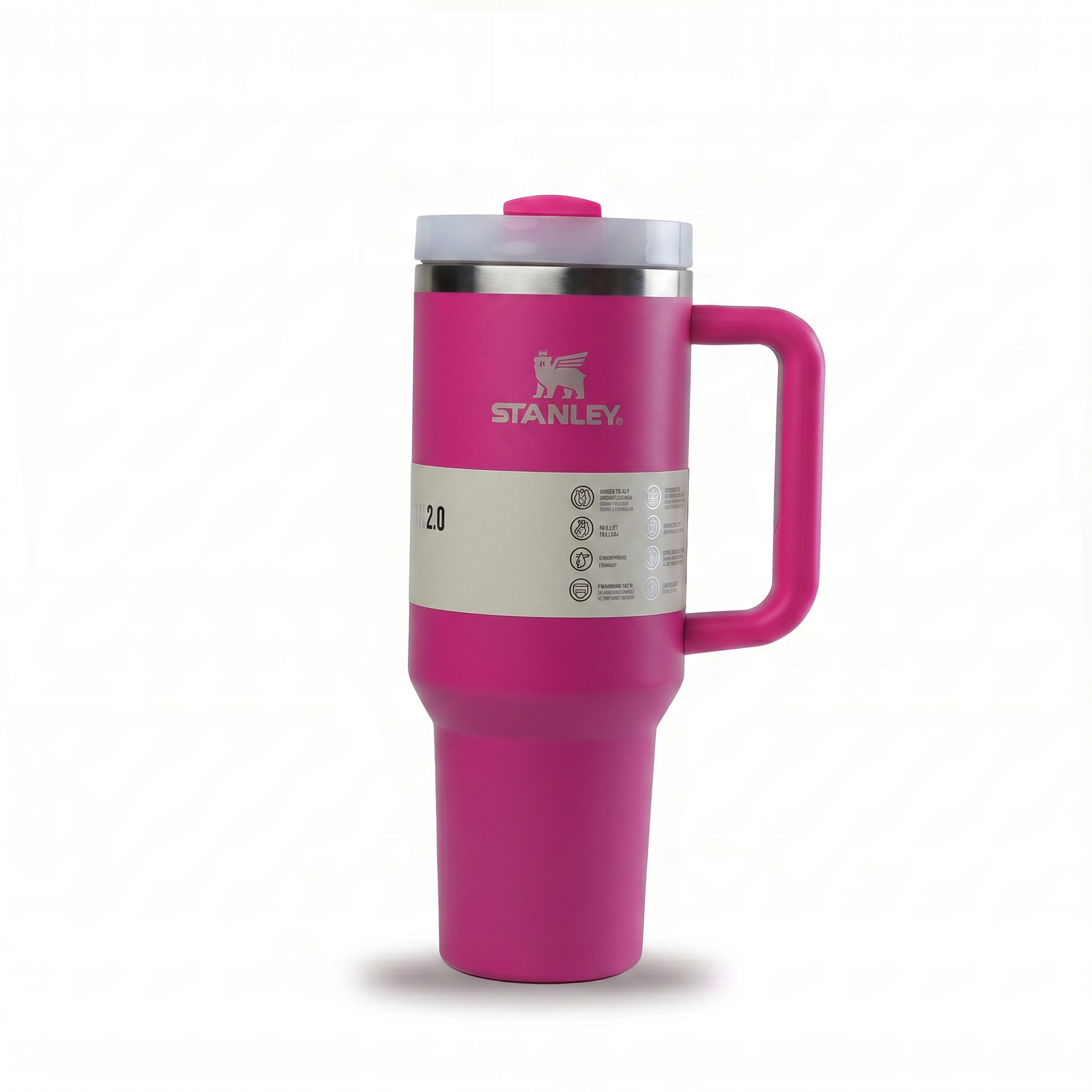 Insulated Stainless-Steel Tumbler with Handle — ~40oz — additional view 7