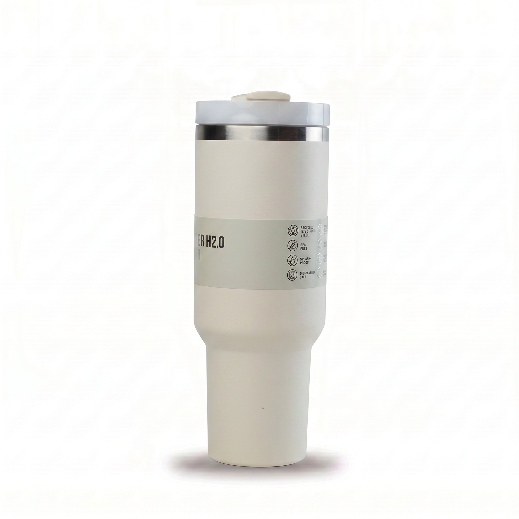 Insulated Stainless-Steel Tumbler with Handle — ~40oz — additional view 12