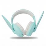 CA-051 mint green bunny-ear bluetooth headphones