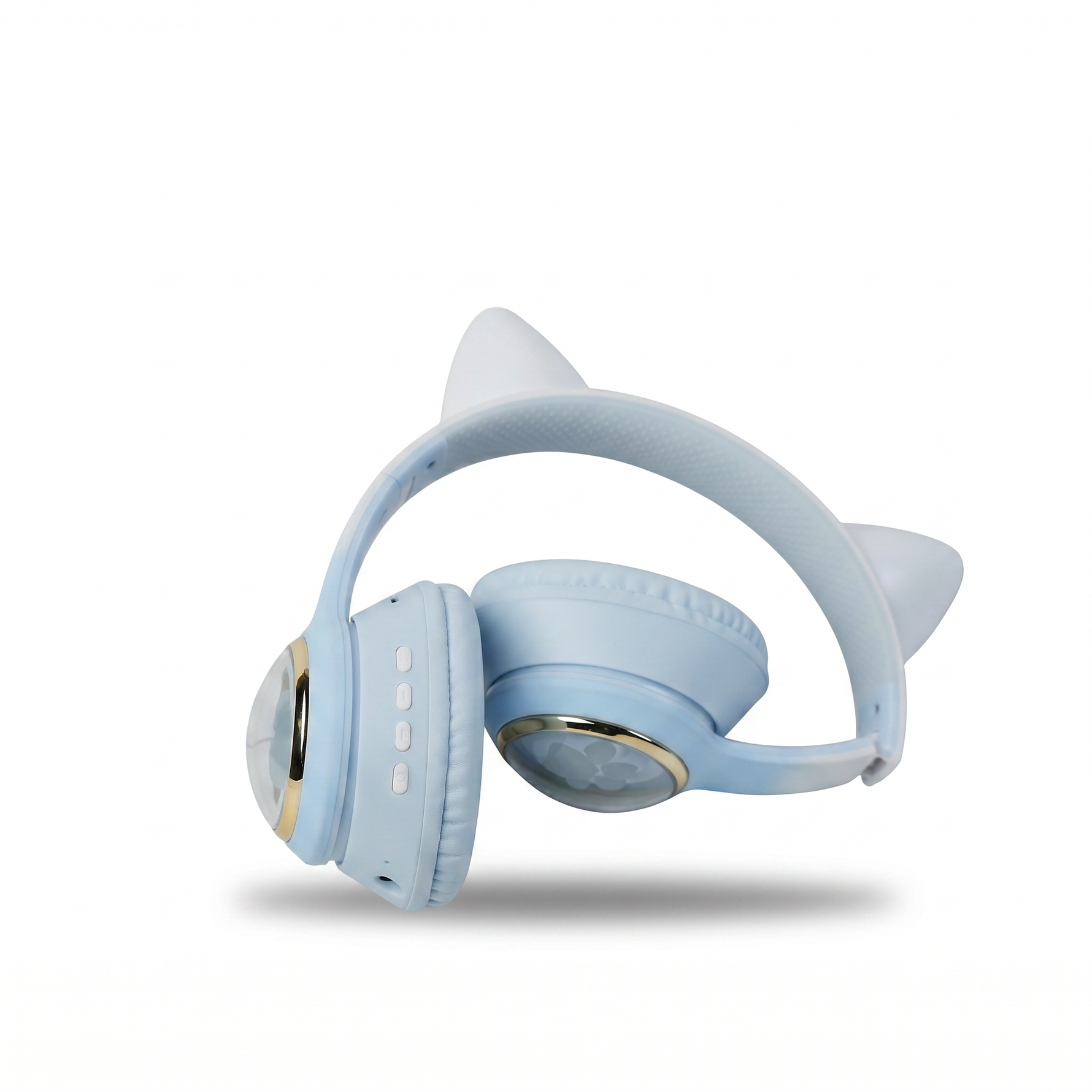 CA-045 light blue cat-ear bluetooth headphones