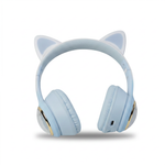 CA-045 Cat-Ear Bluetooth Wireless Headphones — Light Blue — additional view 2