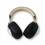 CA-037 Bluetooth Over-Ear Wireless Headphones — Black with Cream Interior — additional view 3
