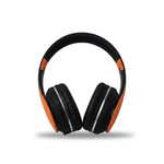 CA-038 Bluetooth Wireless Headphones — Black & Orange — additional view 2