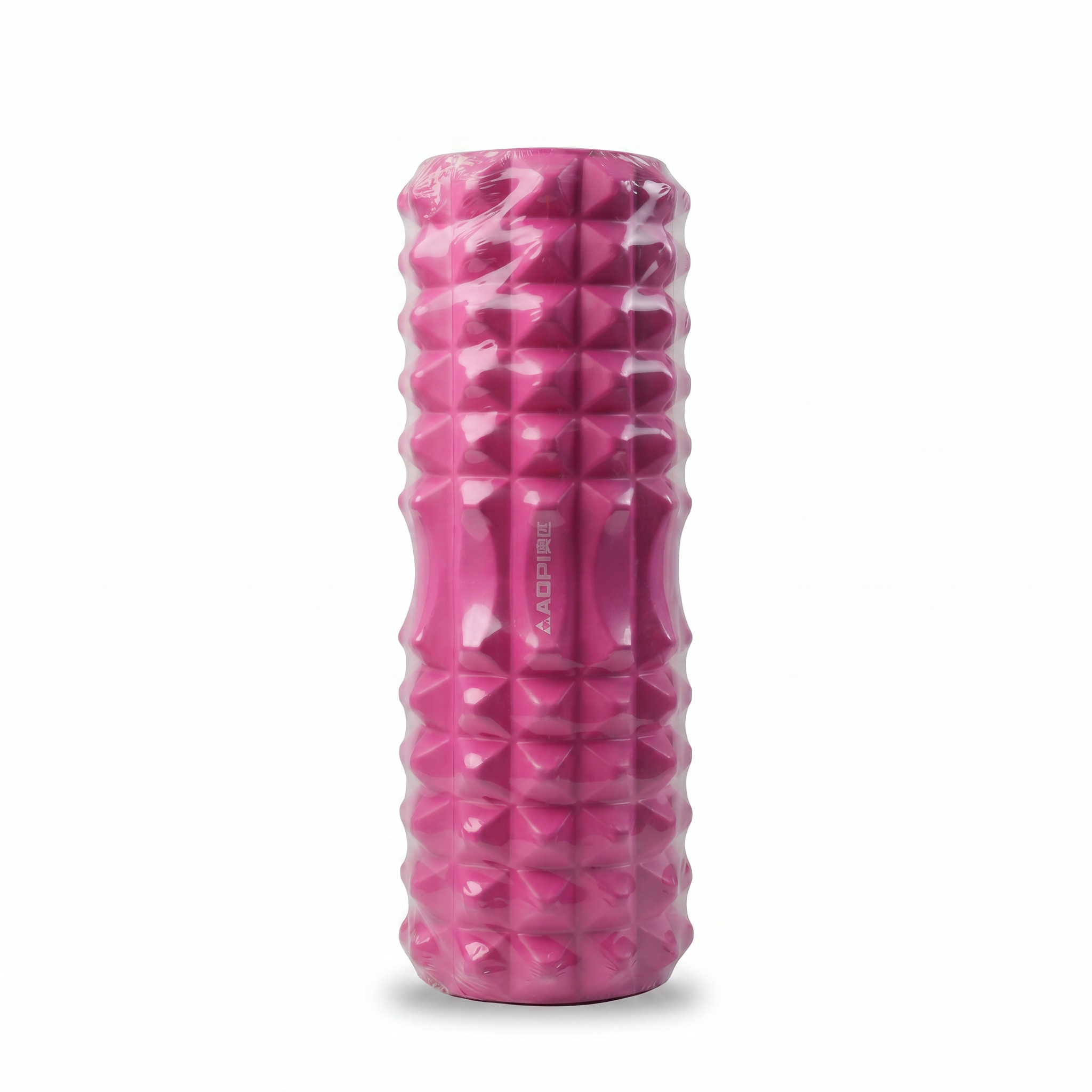 Pink textured foam roller / yoga massage column
