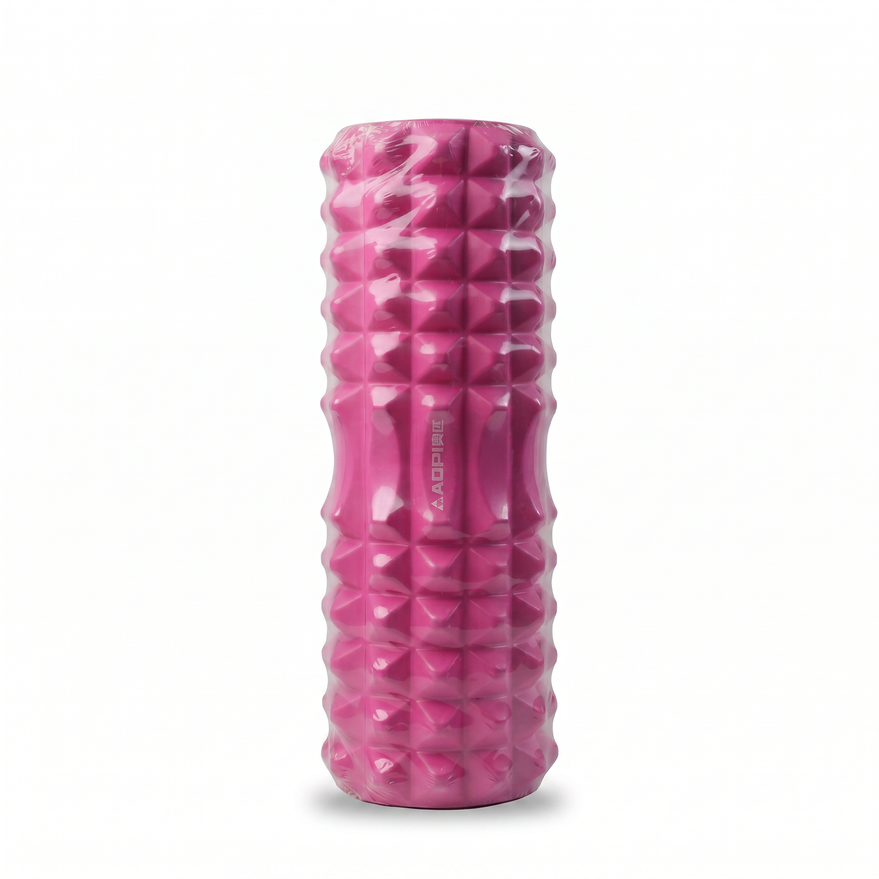 Pink textured foam roller / yoga massage column
