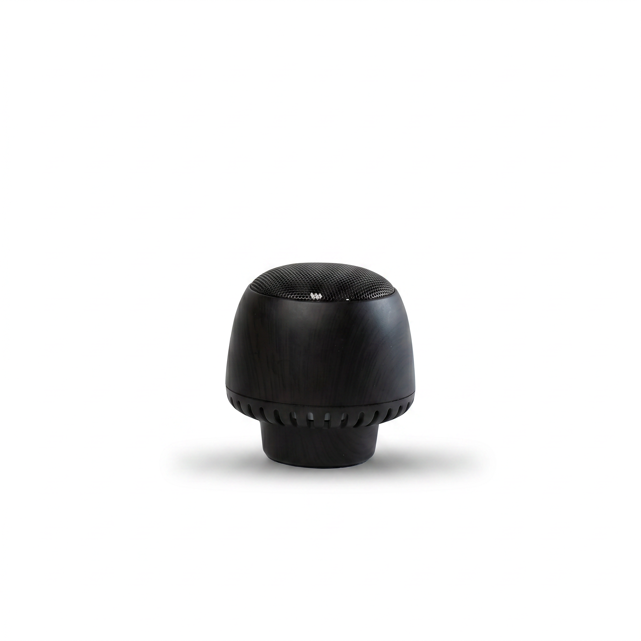 Mushroom-shape mini bluetooth speaker in black