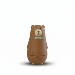 Brown bear-shape mechanical kitchen timer