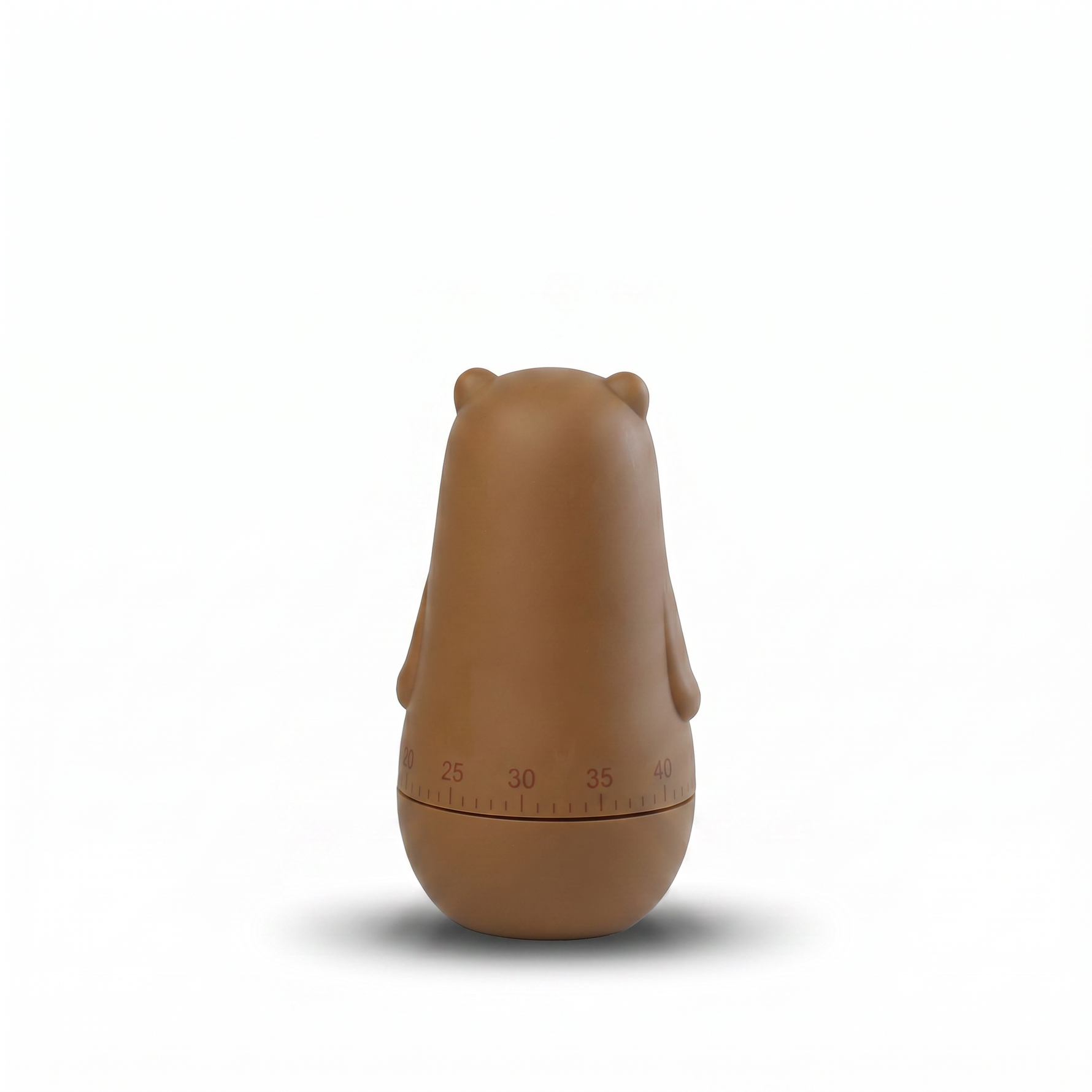 Bear-Shape Mechanical Kitchen Timer — Brown — additional view 3
