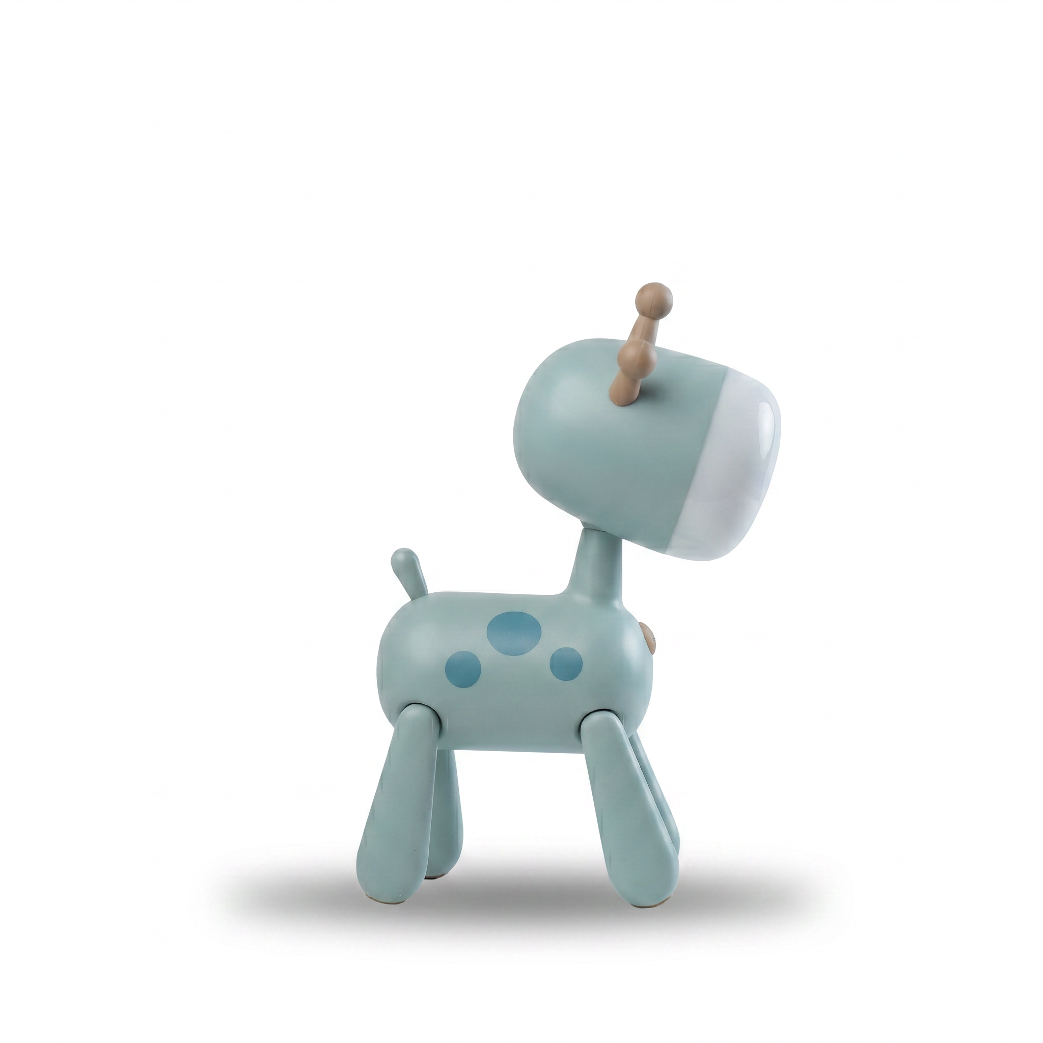 Mint green giraffe figurine night light