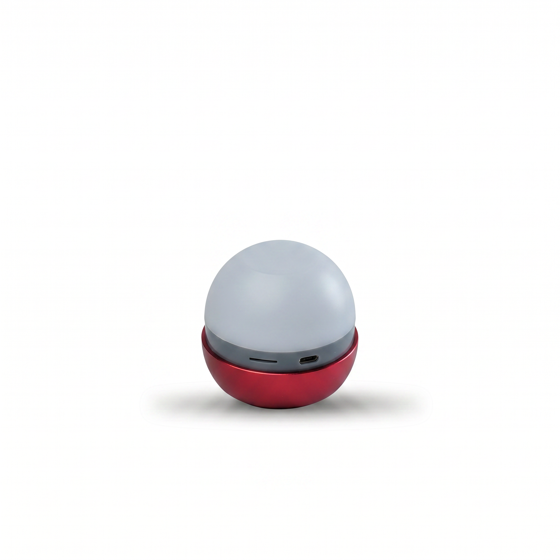OP-11 red and white ball-shape mini bluetooth speaker