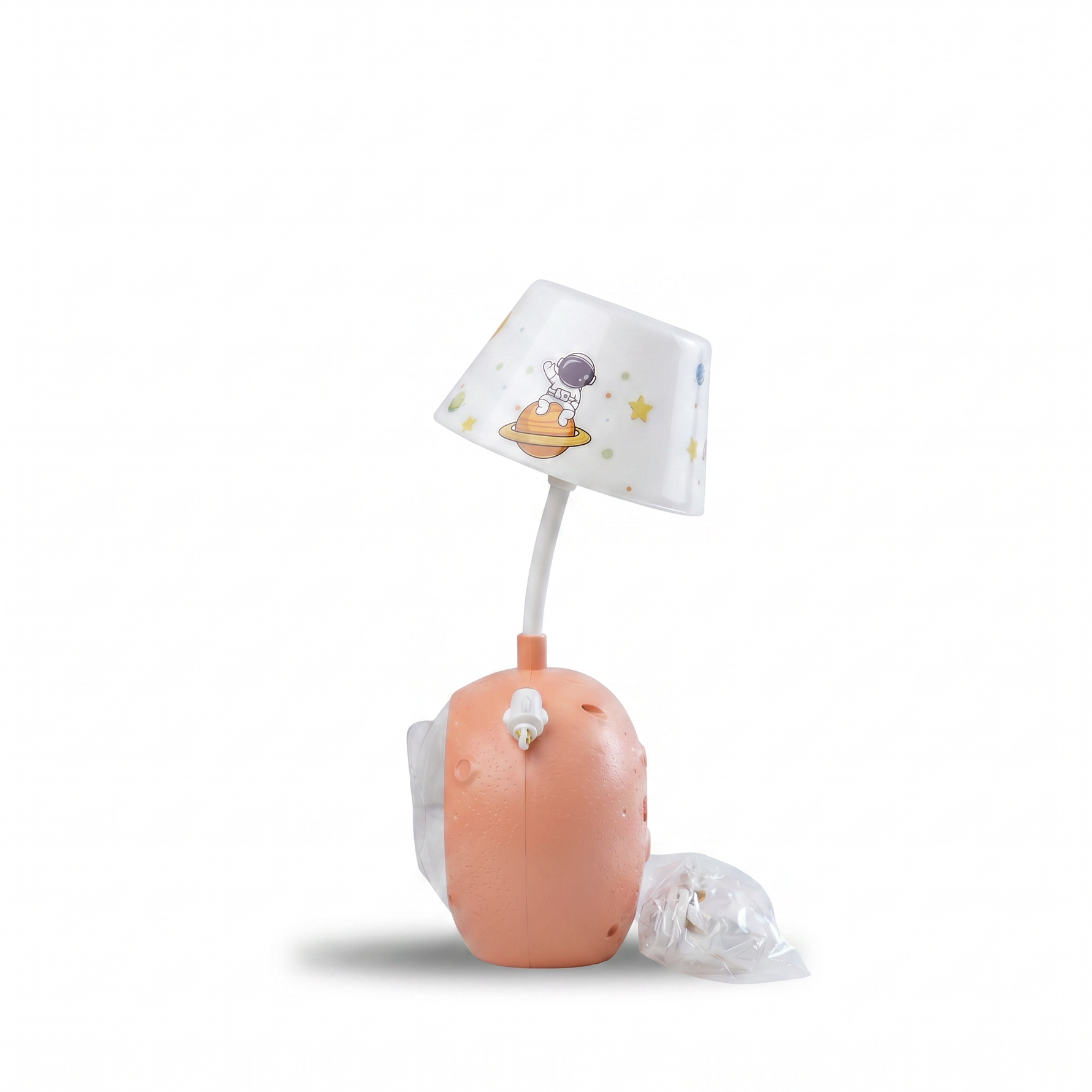 Astronaut Galaxy Desk Lamp with Projection Base — Orange / Blue — additional view 3