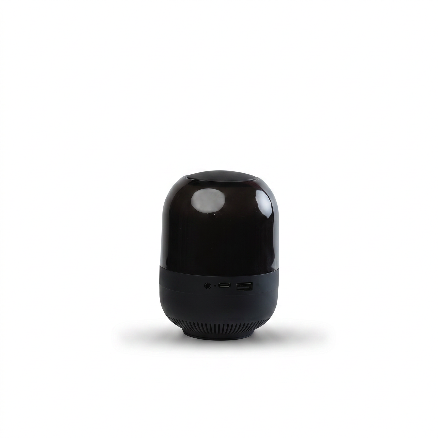 M7 Compact Cylinder Bluetooth Speaker — Black — additional view 2