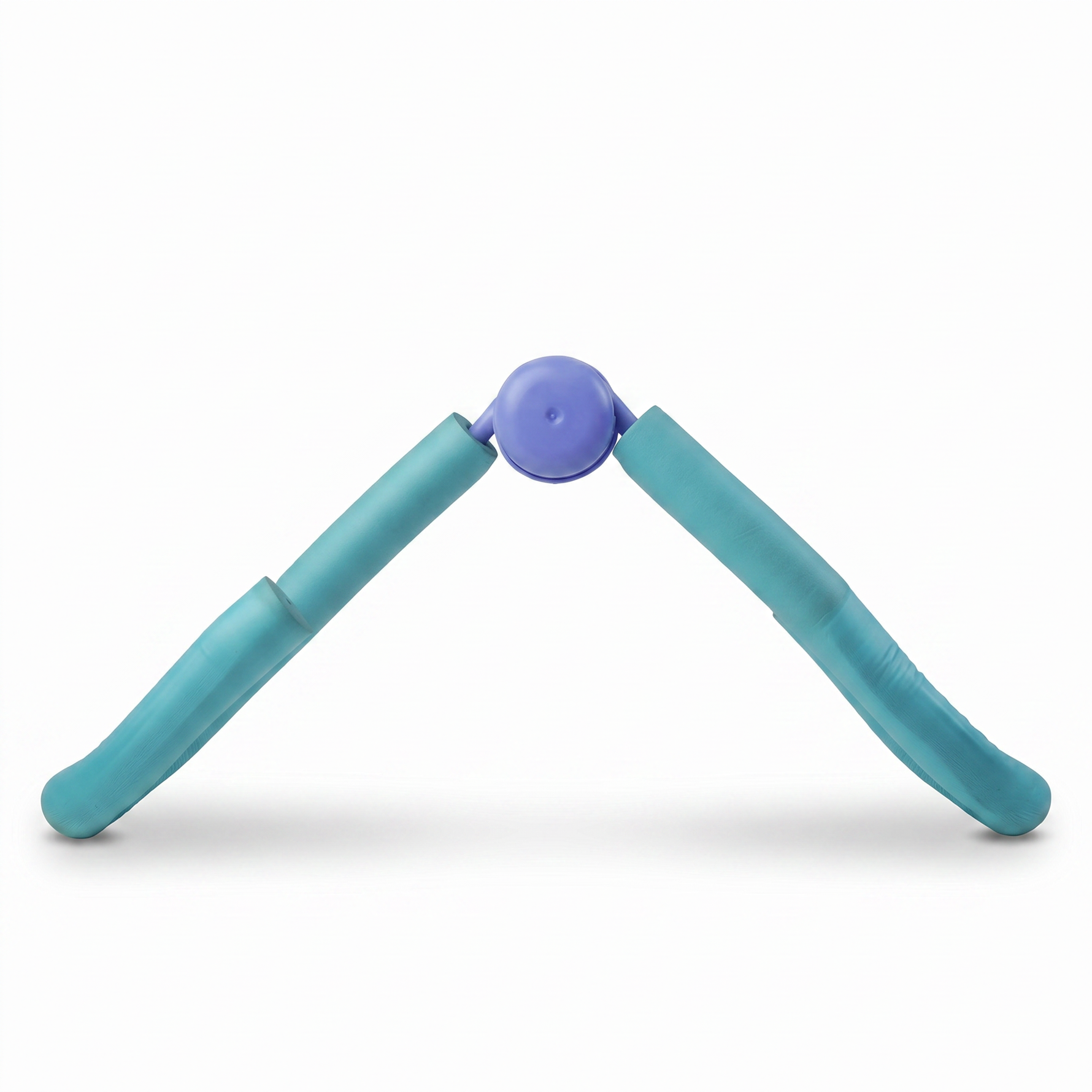 Spring Hand-Grip Strengthener with Rep Counter — Teal / Purple — additional view 2