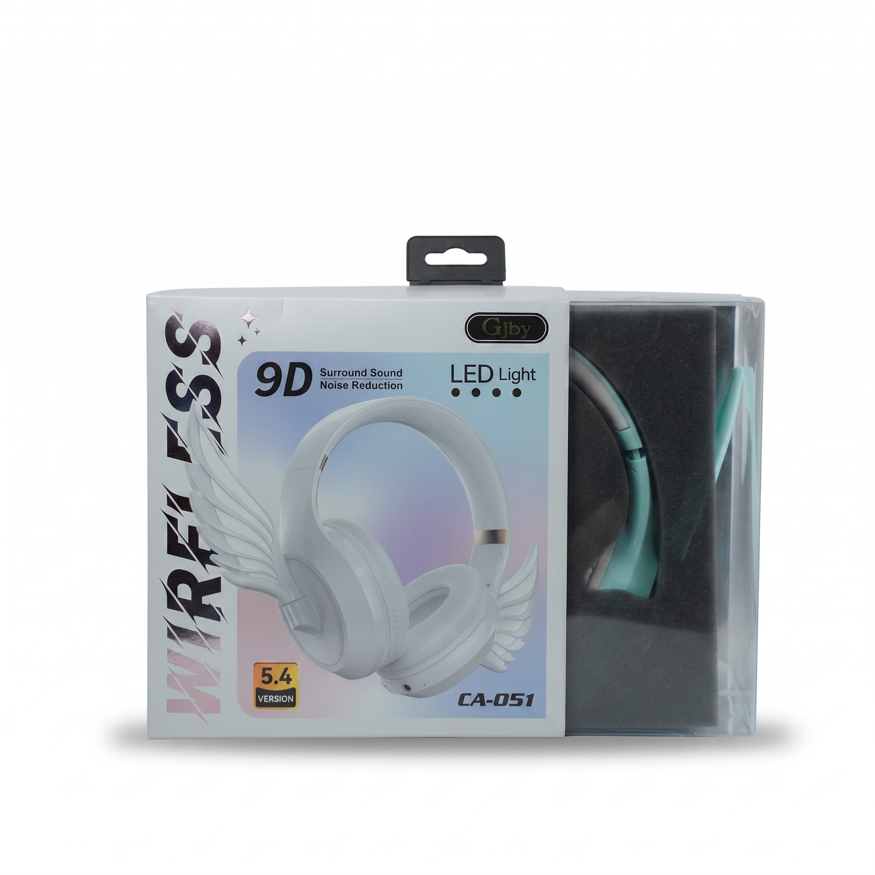 CA-051 Bunny-Ear Bluetooth Headphones — Mint Green — additional view 2