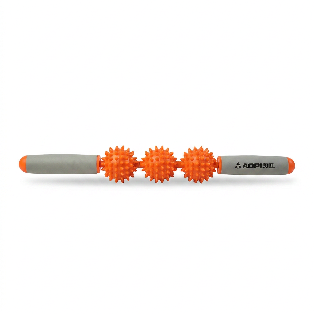 AOPI Spiky-Ball Trigger-Point Massage Stick — Purple — additional view 2