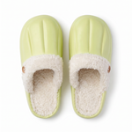 Winter Loafer Slippers with Sherpa Cuff — Pink — additional view 2