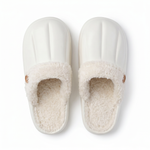 Winter Loafer Slippers with Sherpa Cuff — Pink — additional view 3