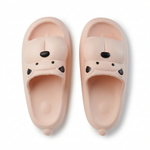 EVA Bear-Face Cushioned Slide Slippers — Sage Green — additional view 4