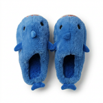 Kids' Plush Chick Character Slippers — Orange — additional view 2
