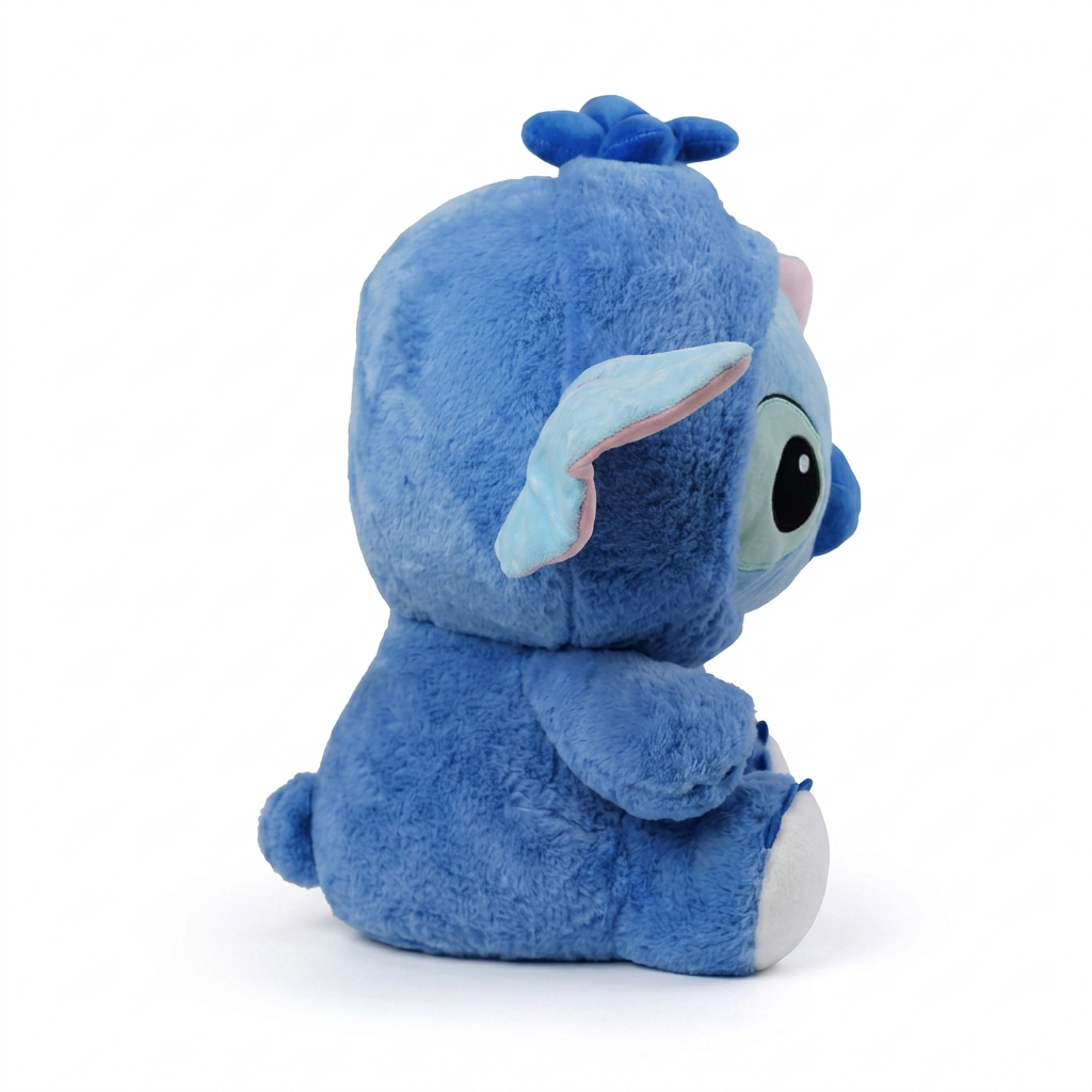 Blue Monster Character Plush in Costume — Large — additional view 3