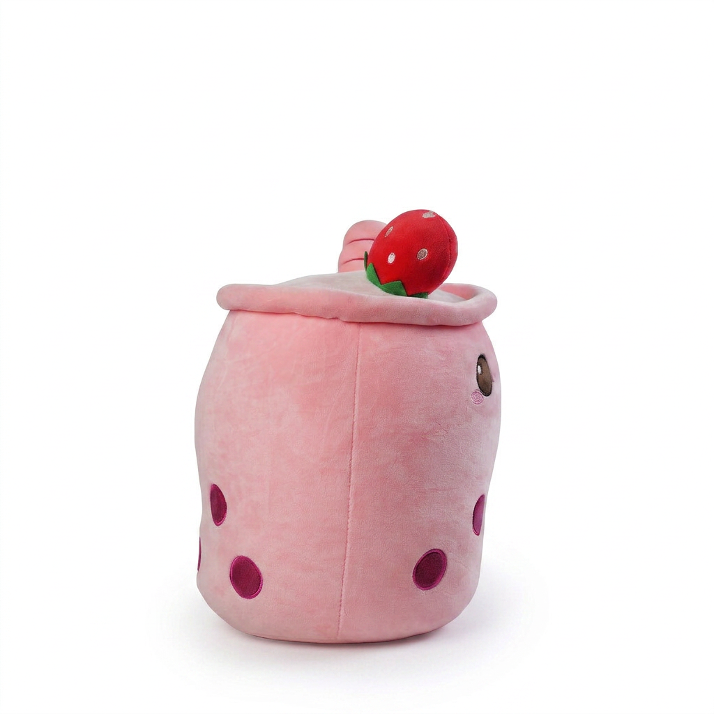 Green Bubble Tea Cup Plush Pillow — Medium — additional view 4