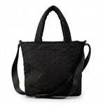 Quilted Tote Bag with Crossbody Strap — additional view 7