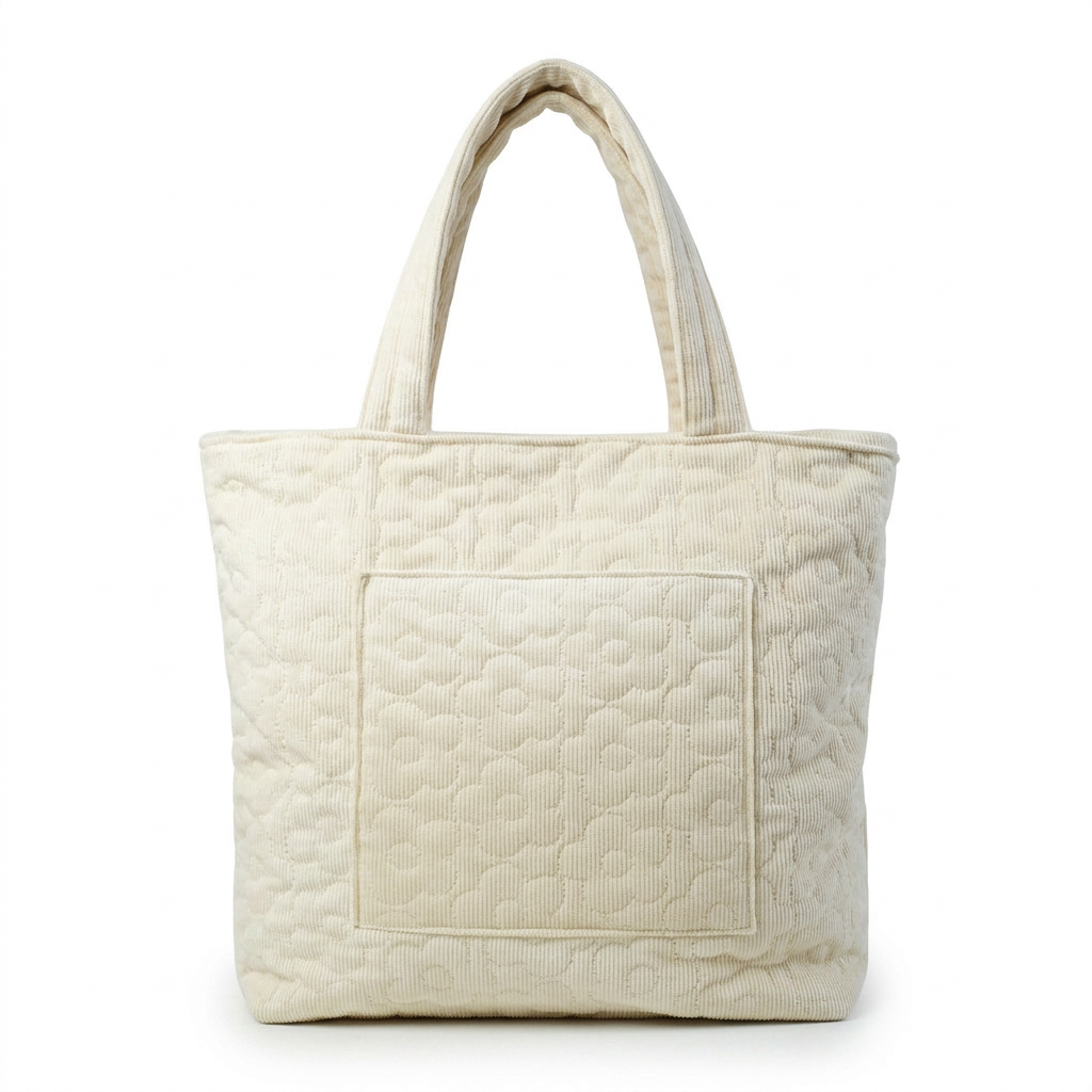 Quilted Tote Bag with Crossbody Strap — additional view 10