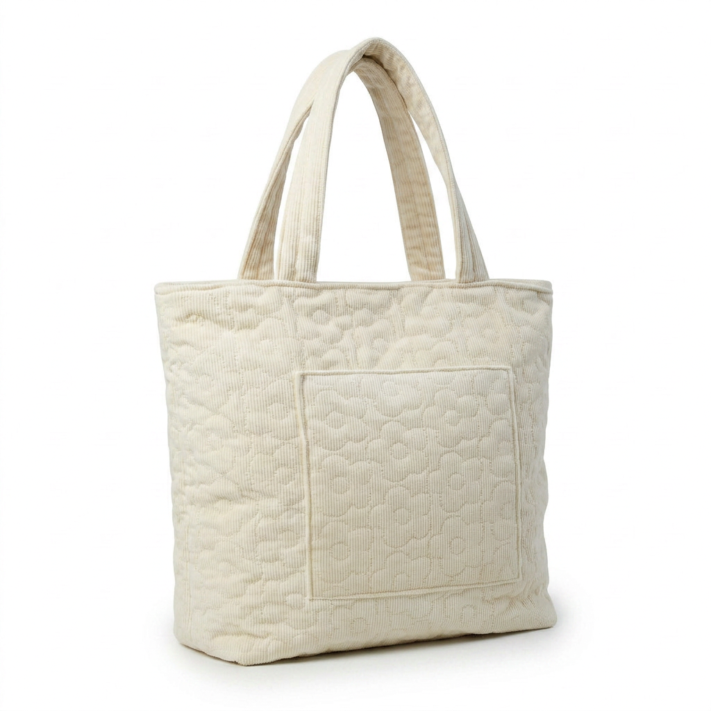 Quilted Tote Bag with Crossbody Strap — additional view 11