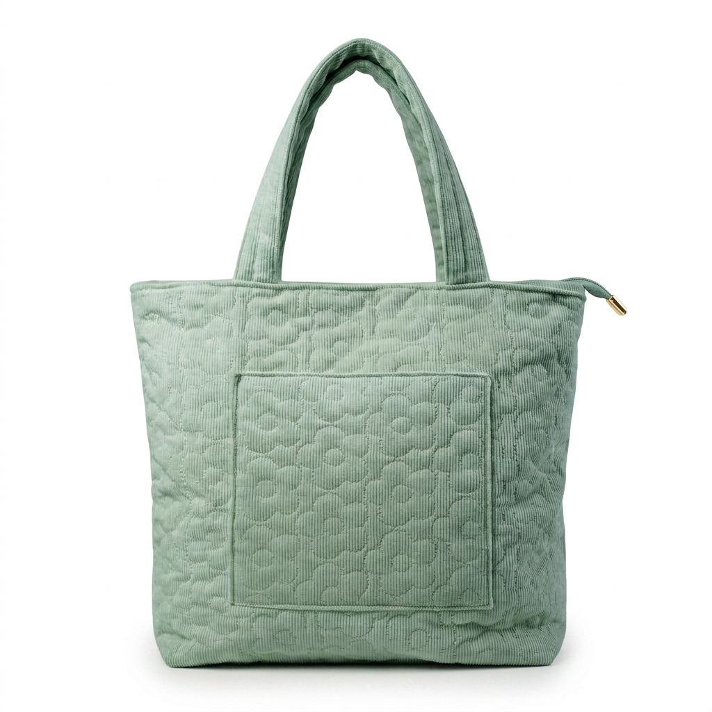 Quilted Tote Bag with Crossbody Strap — additional view 13