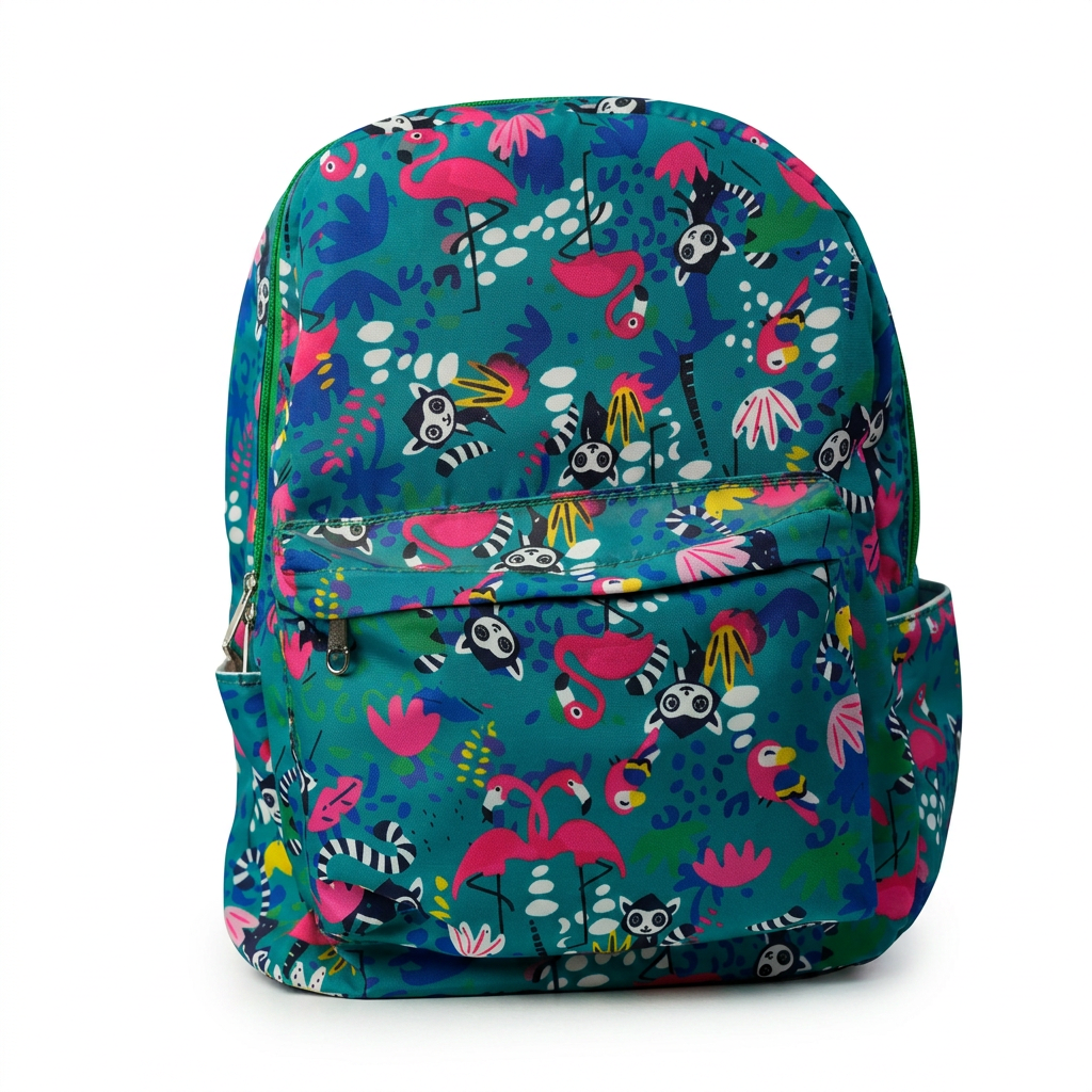 Graphic Character-Print School Backpack — additional view 11